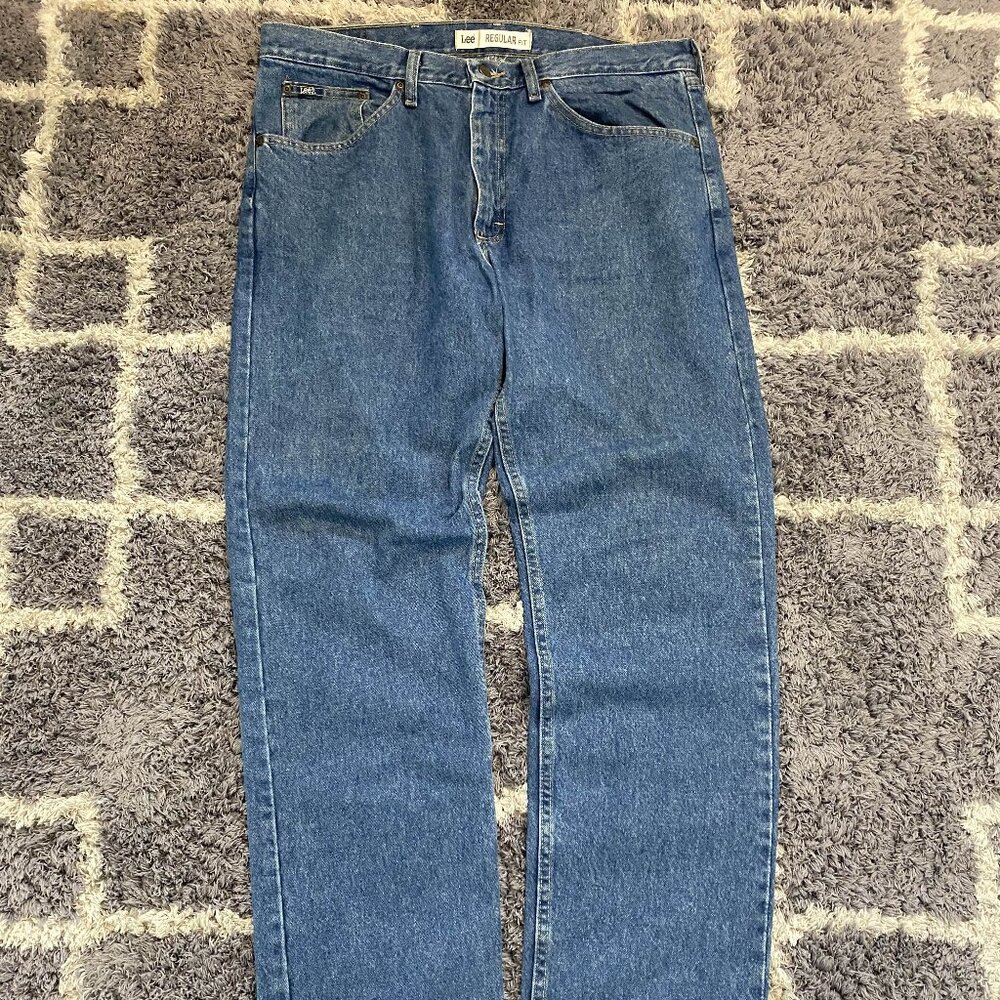 Size 36 Relaxed Fit Blue Jeans | Streetwear/Y2K | Quick Shipping